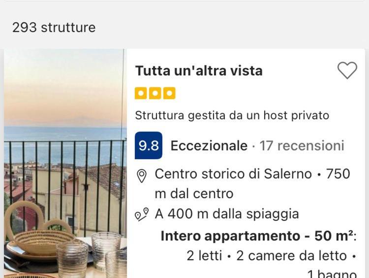 Tutta Un'Altra Vista Lägenhet Salerno Exteriör bild